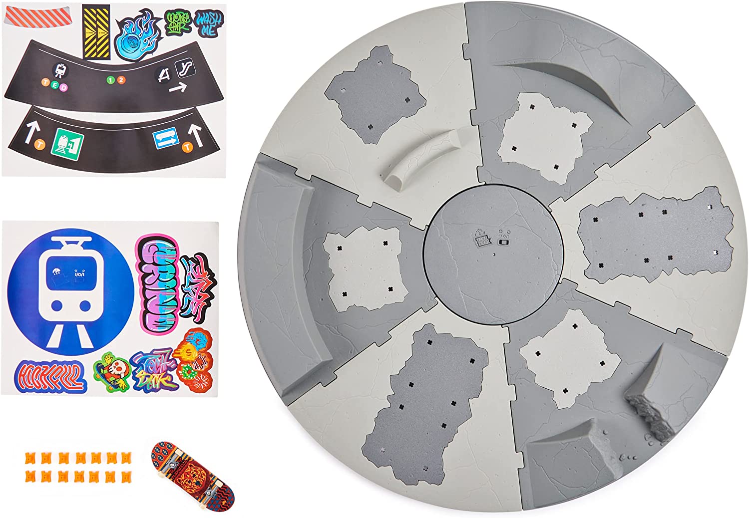 Tech Deck Shredline 360 Spinning Fingerboarding Action Playset 6064746 - Colorland Toys