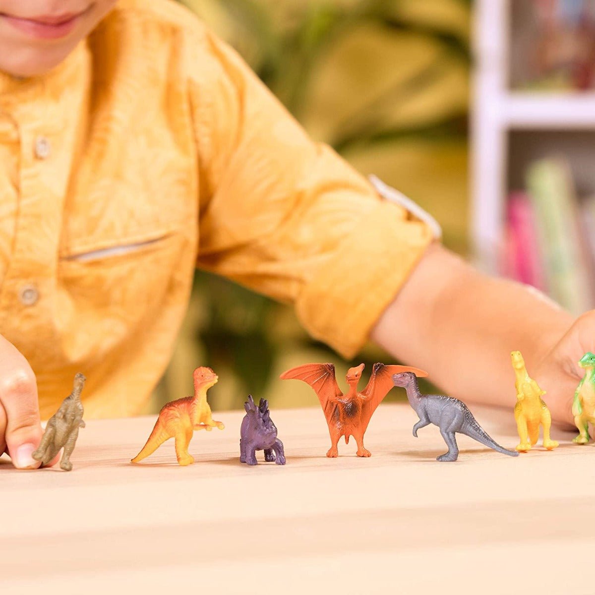 Terra Dinosaur Figures 60 - Piece Set AN6003Z - Colorland Toys