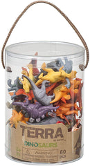 Terra Dinosaur Figures 60 - Piece Set AN6003Z - Colorland Toys