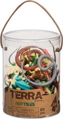 Terra Tub of Reptiles Animal Figures 60pcs - Colorland Toys