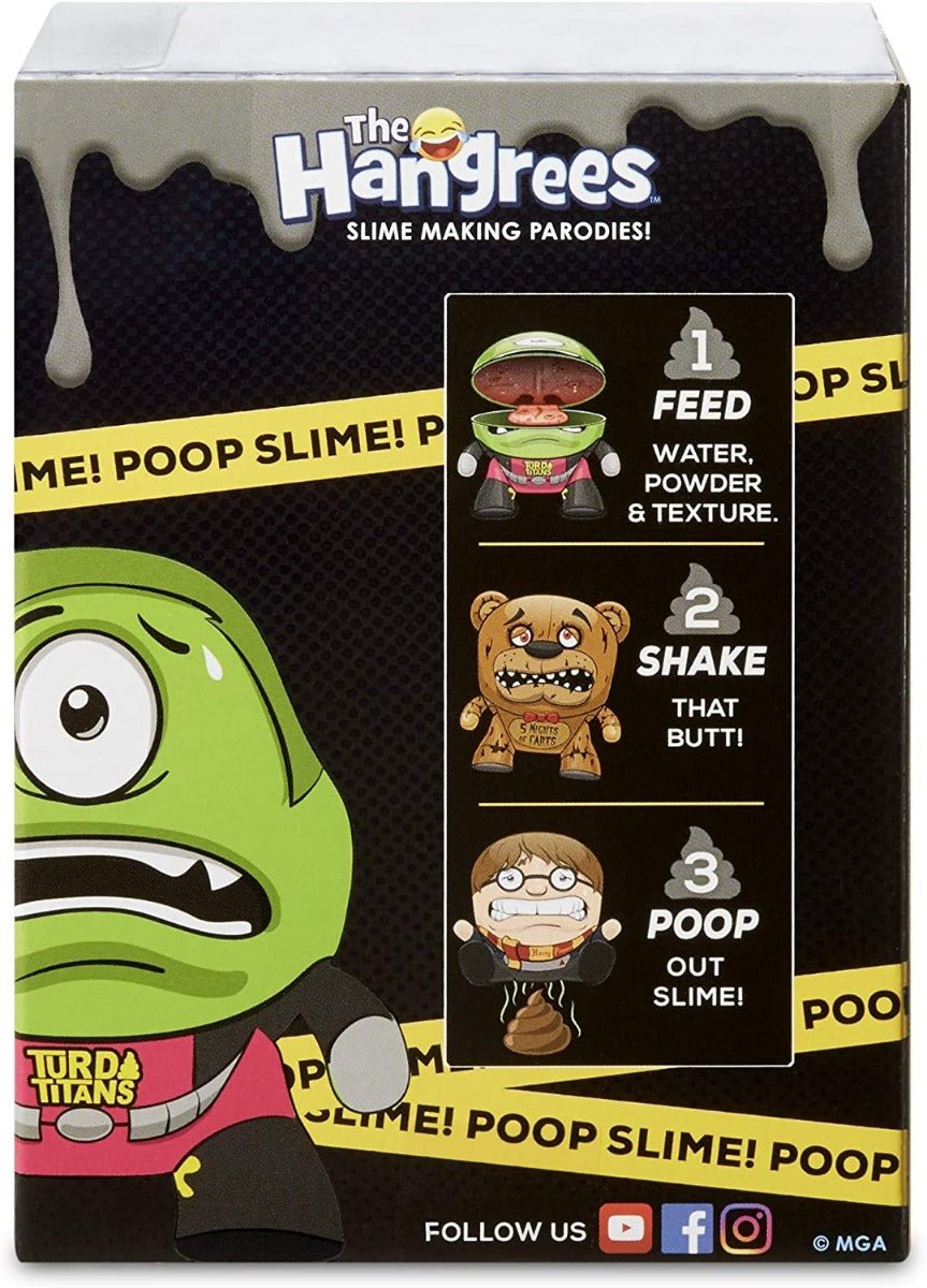 The Hangrees DJ Fartmellow Collectible Parody Figure with Slime 562986 - Colorland Toys
