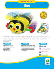 The Learning Journey Early Crawl About Bee 557822 - Colorland Toys