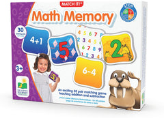 The Learning Journey Match It! Mathematics Memory 687369 - Colorland Toys