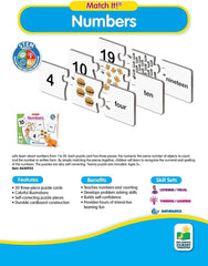 The Learning Journey Match It! Numbers 648933 - Colorland Toys