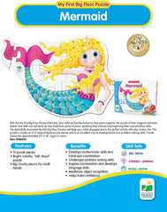 The Learning Journey My First Big Puzzle Mermaid 12pcs 106433 - Colorland Toys