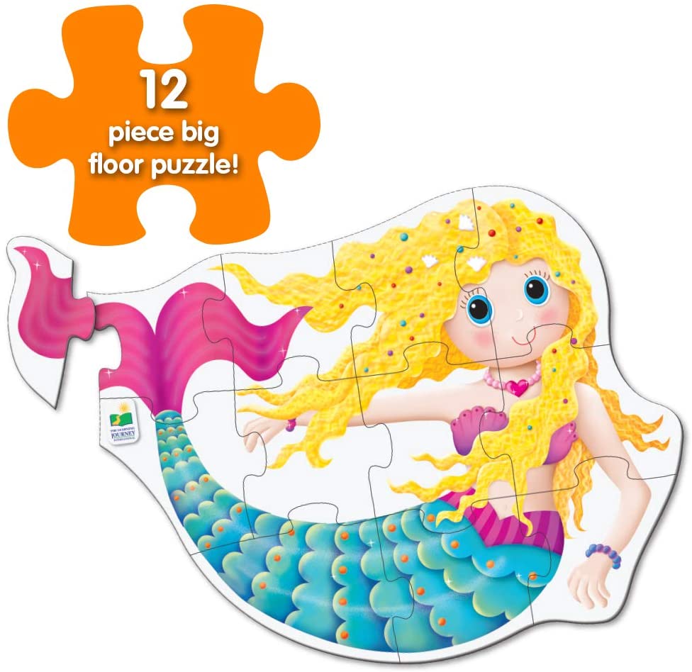 The Learning Journey My First Big Puzzle Mermaid 12pcs 106433 - Colorland Toys