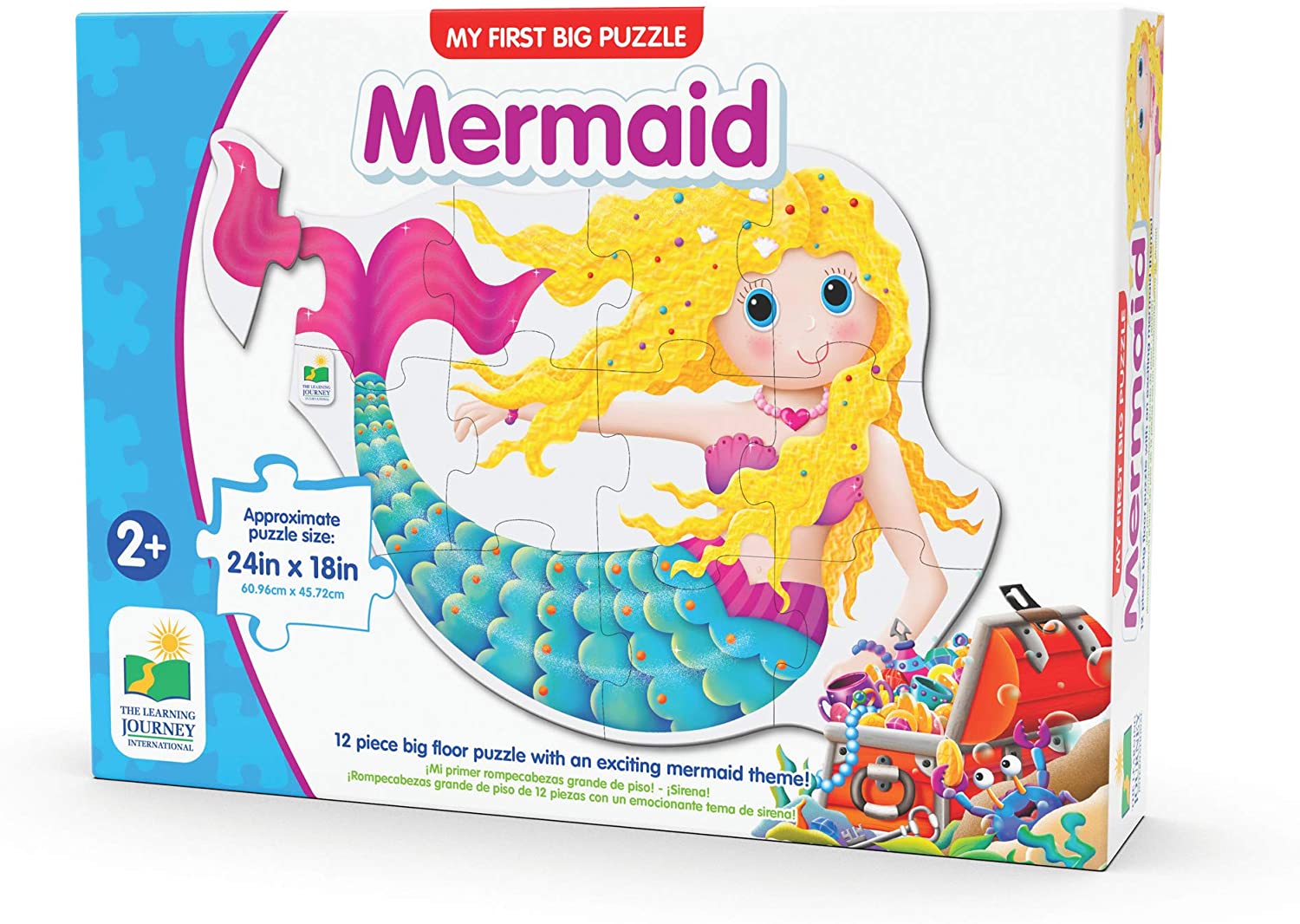 The Learning Journey My First Big Puzzle Mermaid 12pcs 106433 - Colorland Toys