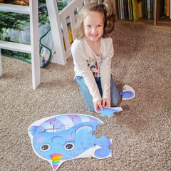 The Learning Journey My First Big Puzzle Nosy Narwhal 192511 - Colorland Toys