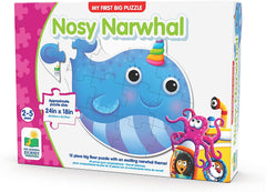 The Learning Journey My First Big Puzzle Nosy Narwhal 192511 - Colorland Toys