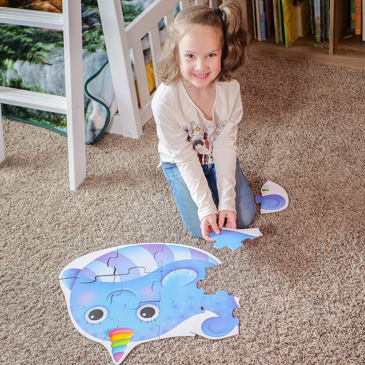 The Learning Journey My First Big Puzzle Nosy Narwhal 192511 - Colorland Toys