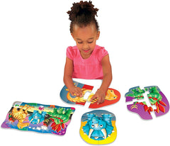 The Learning Journey My First Puzzle Set 4 in a Box Dino 629277 - Colorland Toys