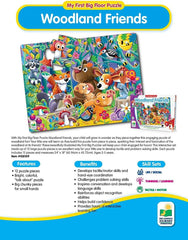 The Learning Journey My First Woodland Friends Puzzle 12pcs 108109 - Colorland Toys