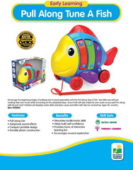 The Learning Journey Pull Along Tune A Fish 105061 - Colorland Toys