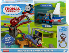 Thomas And Friends Bridge Lift Thomas And Skiff Refresh HGX65 - Colorland Toys