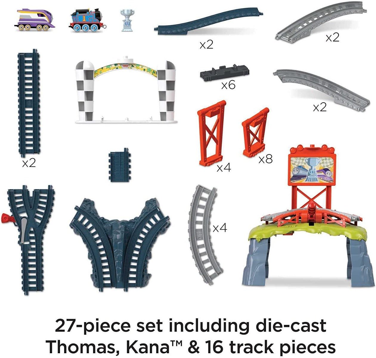 Thomas & Friends Race for The Sodor Cup HFW03 - Colorland Toys