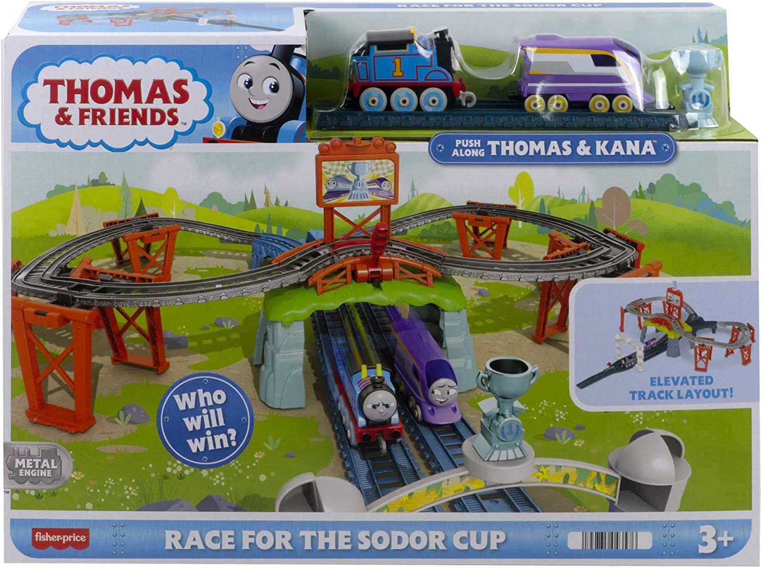 Thomas & Friends Race for The Sodor Cup HFW03 - Colorland Toys