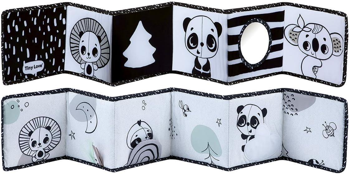Tiny Love Double Sided Book Black&White Decor 1118900 - Colorland Toys