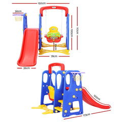 Tobee Kids 4in1 Slide with Swing TB - 201A - Colorland Toys