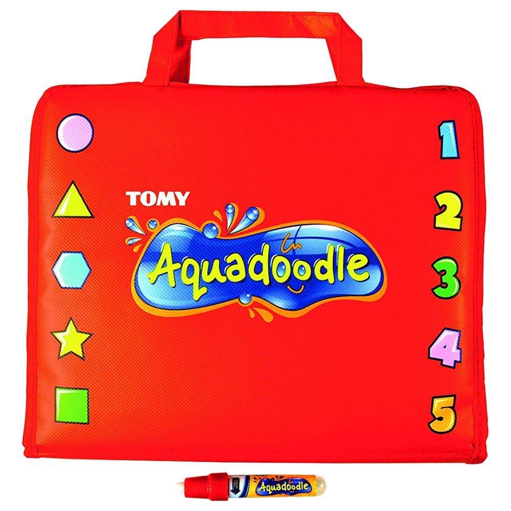 Tomy Aquadoodle Travel Drawing Bag - Red E6659A3 - Colorland Toys
