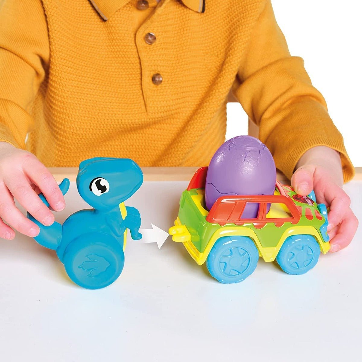 Tomy Toomies Jurassic World Roll & Go Raptors E73251 - Colorland Toys