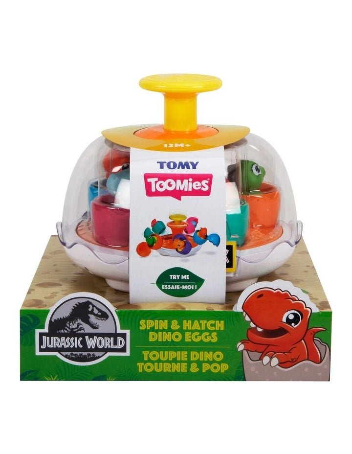 Tomy Toomies Jurassic World Spin & Hatch Dino Eggs E73252 - Colorland Toys