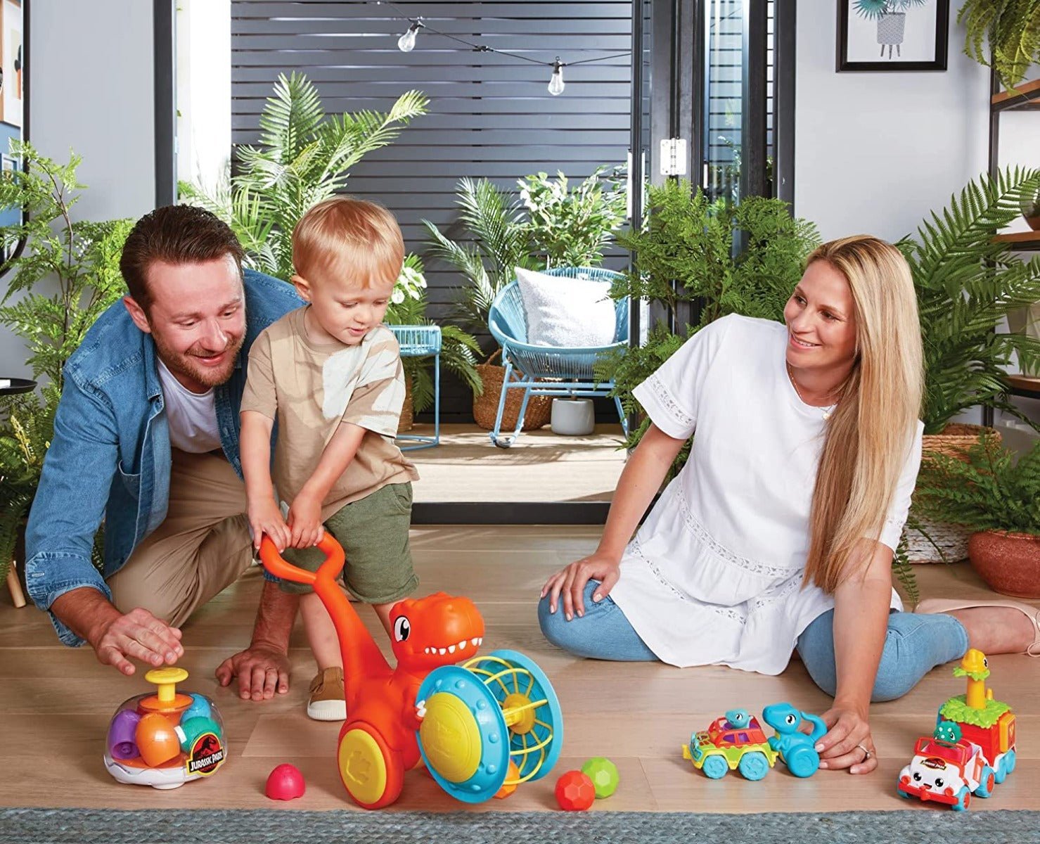 Tomy Toomies Pic & Push T - Rex E73254 - Colorland Toys