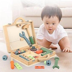 Tool Box Wooden MSN20016 - Colorland Toys