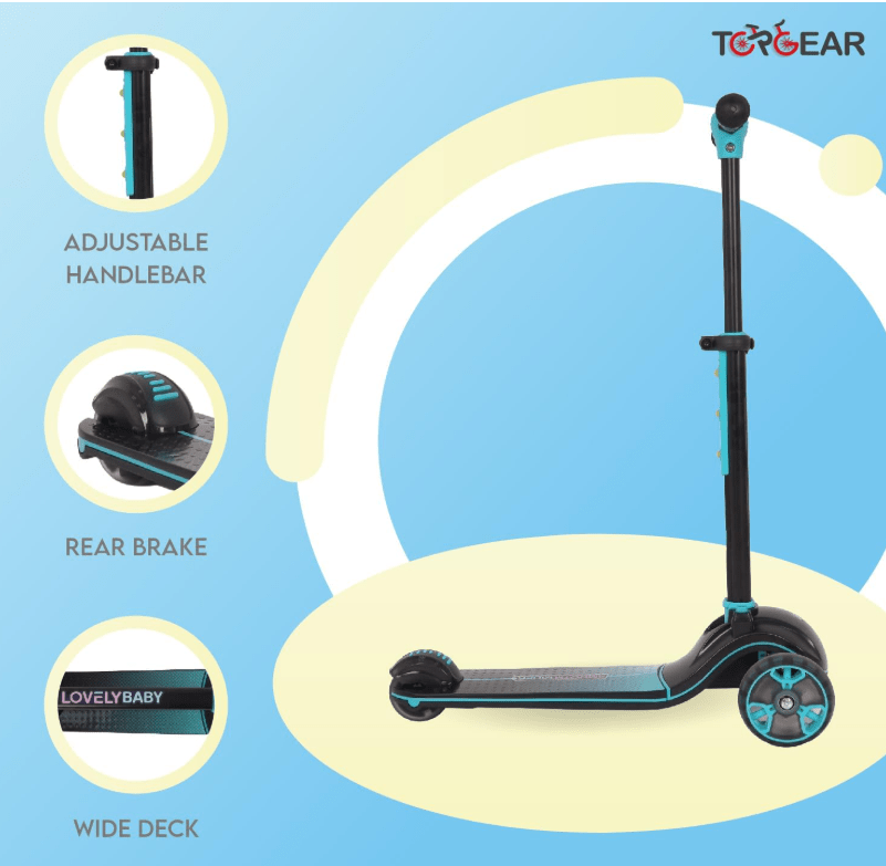 Top Gear Scooter Blue LB - 880 - Colorland Toys