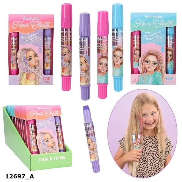 TOPModel Beauty And Me Hair Chalk Pen - Colorland Toys