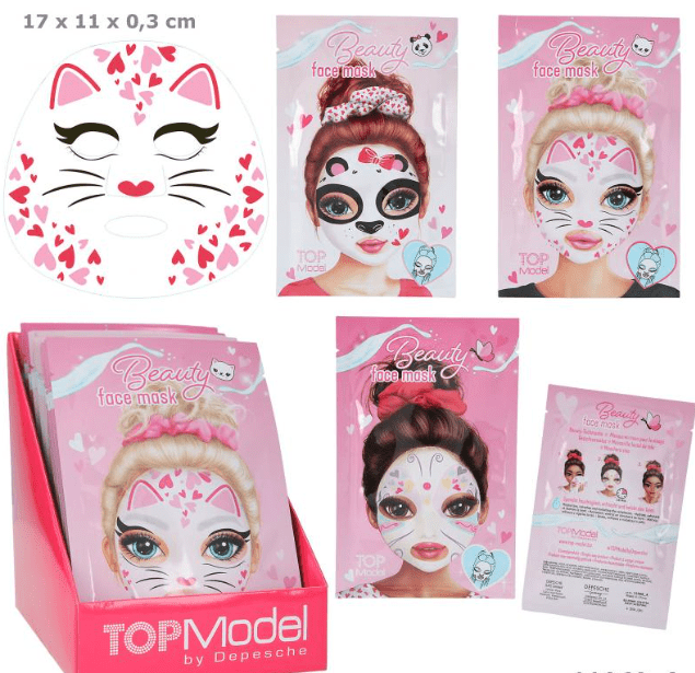 TOPModel Beauty Face Mask Beauty Girl TM - 11868 - Colorland Toys