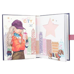 TOPModel City Girls Diary With Code and Sound - Colorland Toys