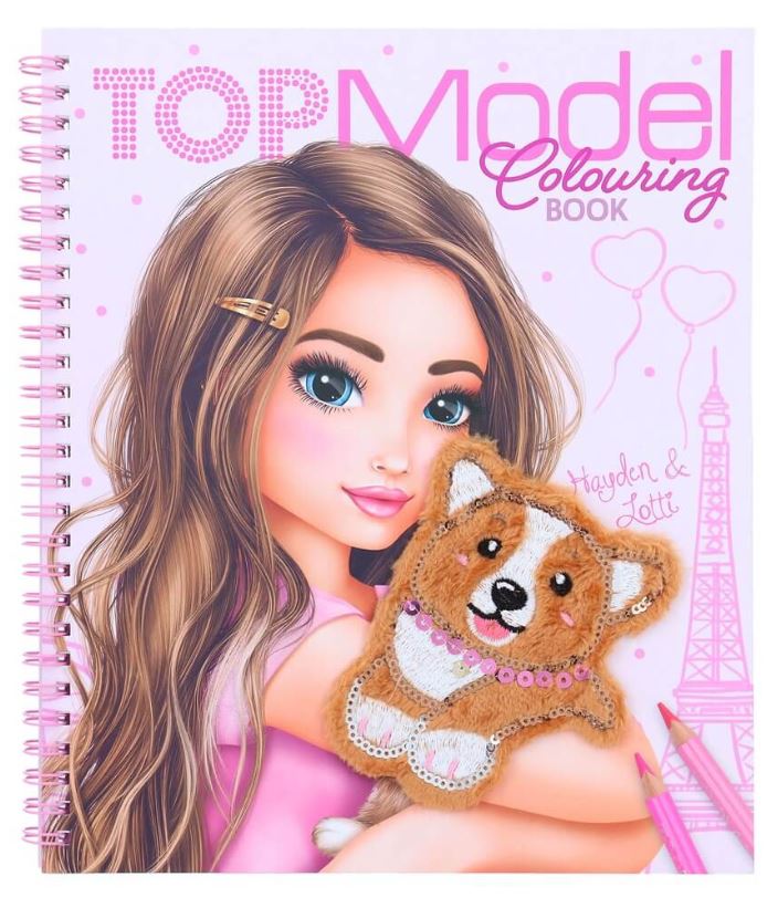 TOPModel Colouring Book CORGI TM-12083
