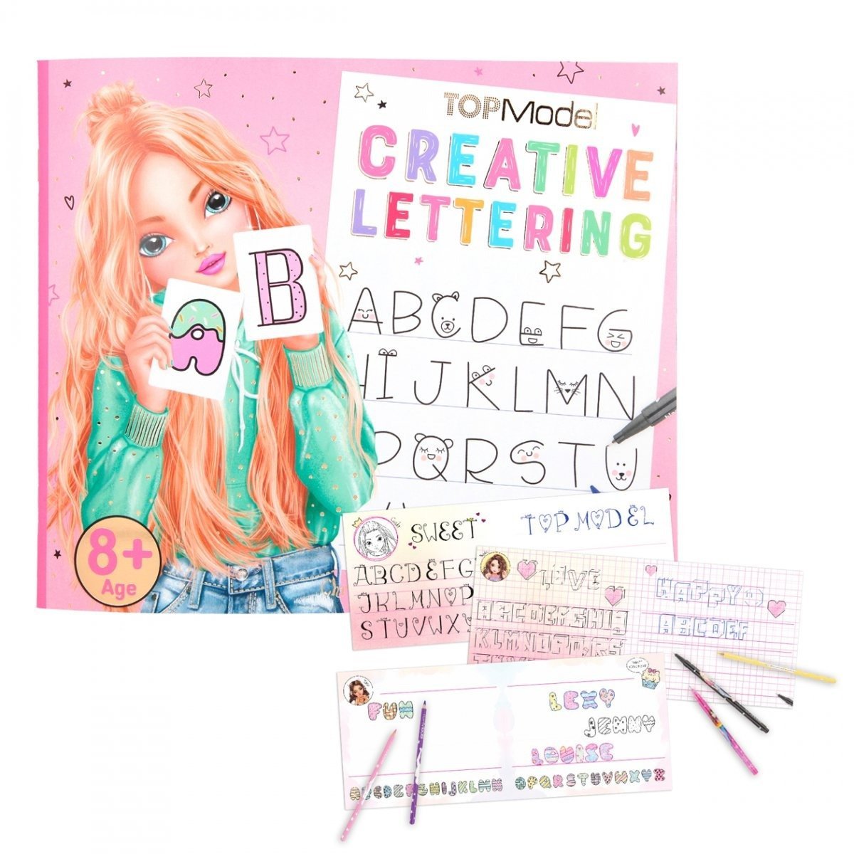 TOPModel Creative Lettering Coouring Book 410903 - Colorland Toys
