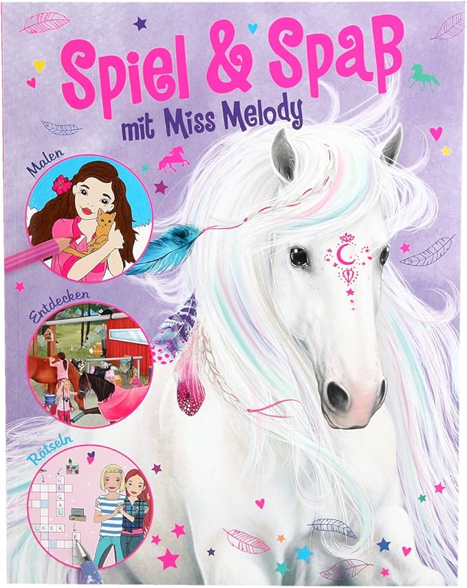 TOPModel Miss Melody Doodle Book TM - 10128 - Colorland Toys