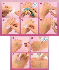 TOPModel Miss Melody Glitter Tattoo Set TM - 12032 - Colorland Toys