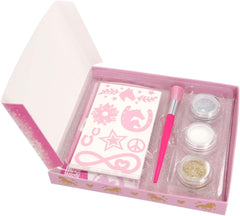 TOPModel Miss Melody Glitter Tattoo Set TM - 12032 - Colorland Toys