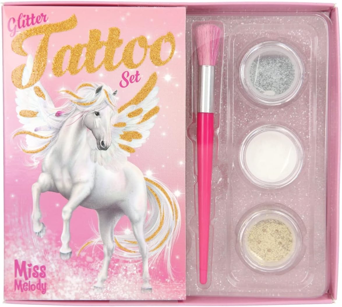 TOPModel Miss Melody Glitter Tattoo Set TM - 12032 - Colorland Toys