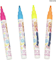 TOPModel Neon Deco Marker Set TM - 3555 - Colorland Toys
