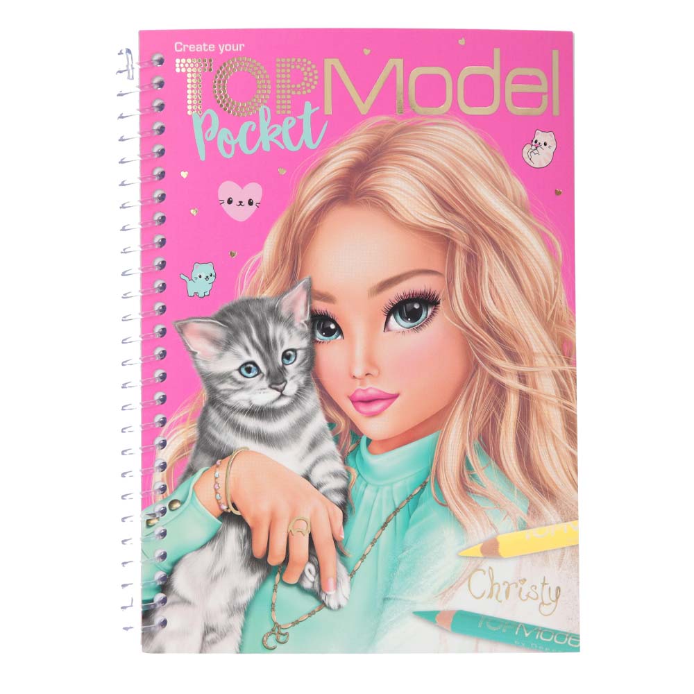 TOPModel Pocket Colouring Book TM - 11804 - Colorland Toys