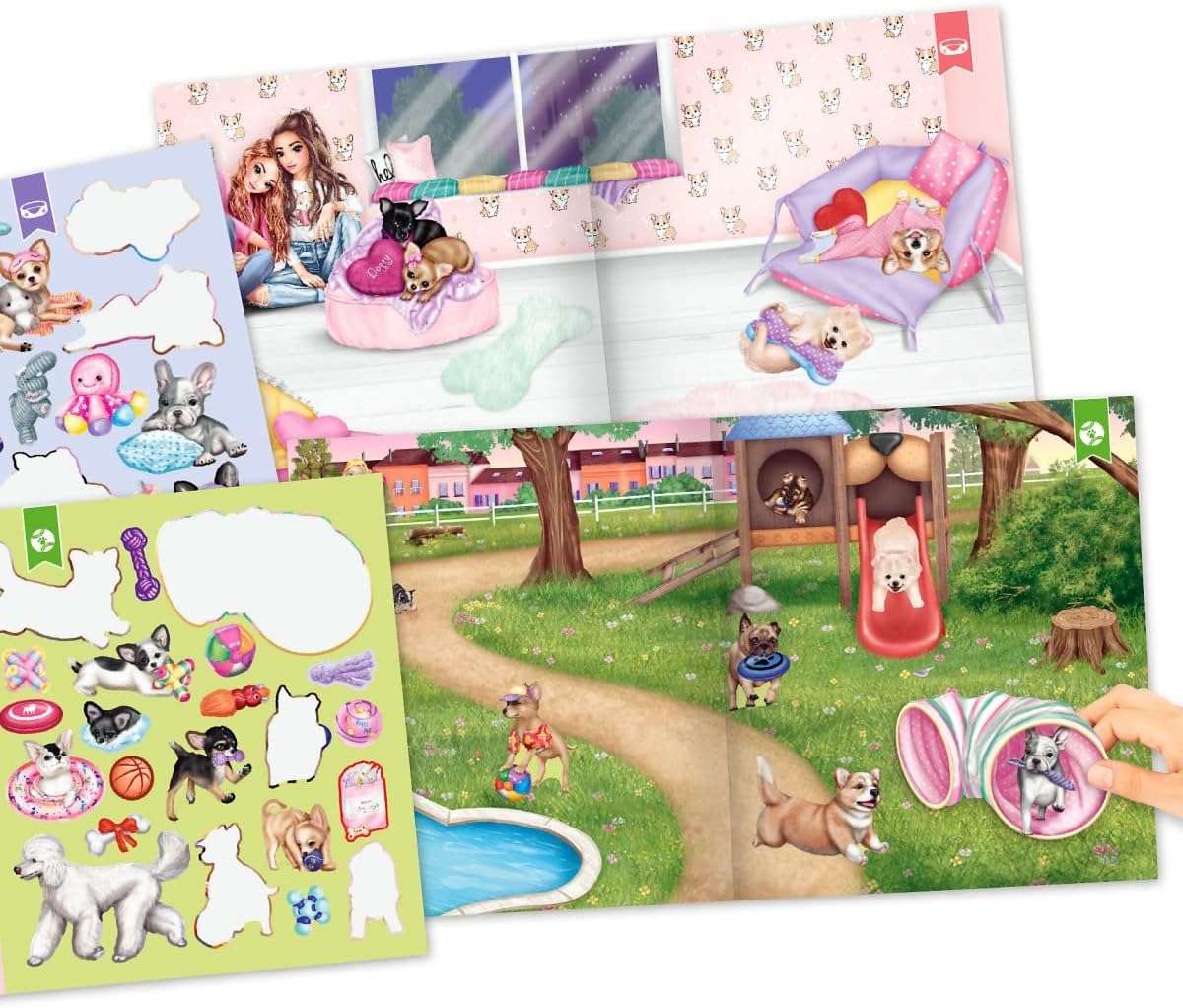 TOPModel Stickerworld Corgi TM - 12067 - Colorland Toys