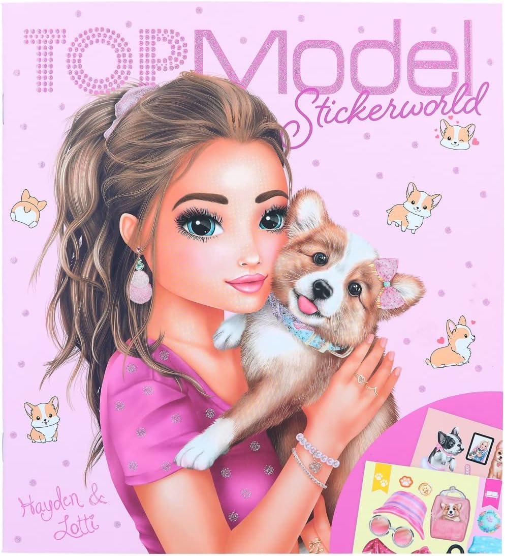 TOPModel Stickerworld Corgi TM - 12067 - Colorland Toys