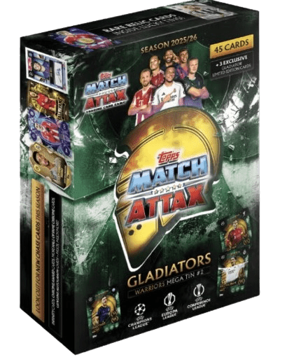 Topps Match Attax 2025/26 - Mega Tin Asstd. 6969 - Colorland Toys
