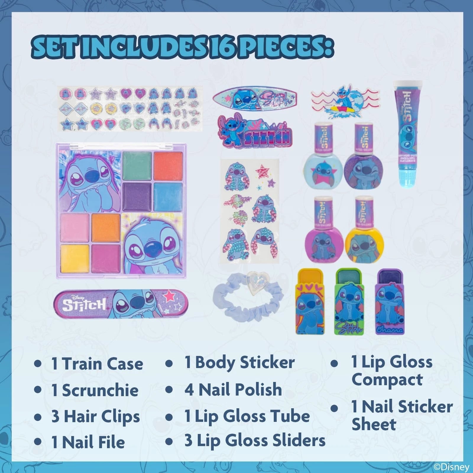 Townley Girl Cosmetic Case Set SI0063GG - Colorland Toys