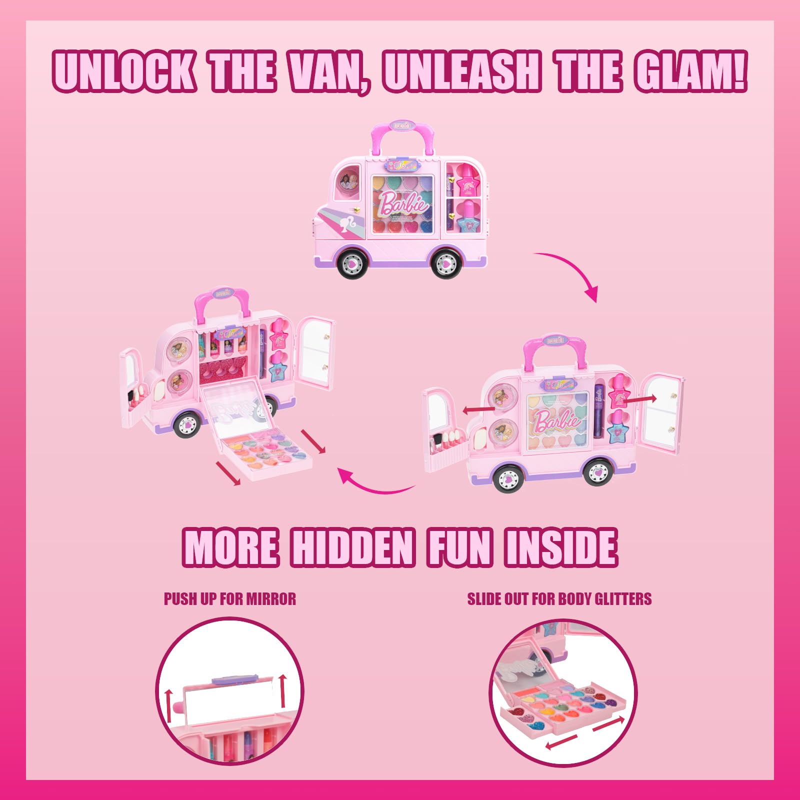 Townley Girl Cosmetic Set BB0358GG - Colorland Toys