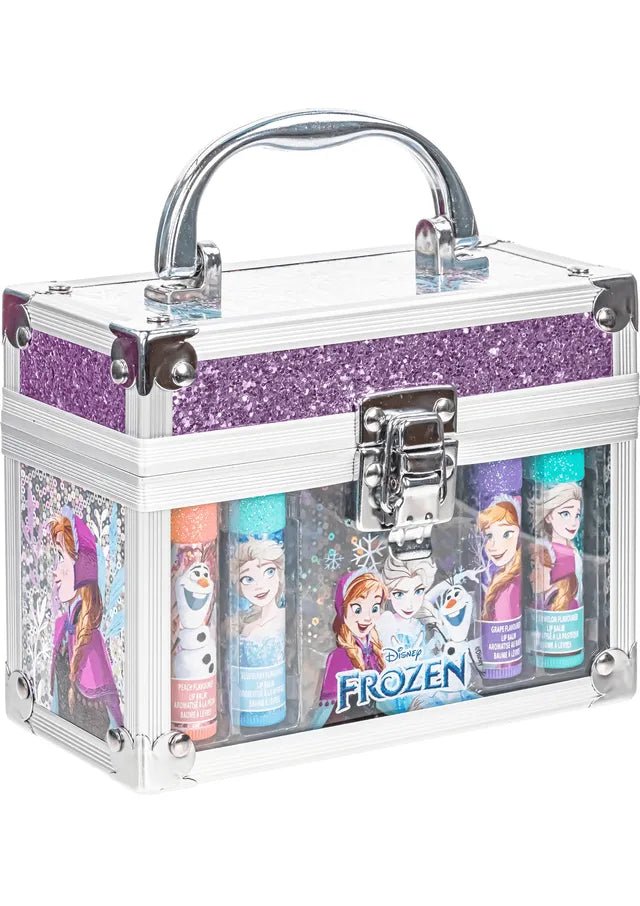 Townley Girl Frozen Lip Balm With Train Case FZ4500GG - Colorland Toys