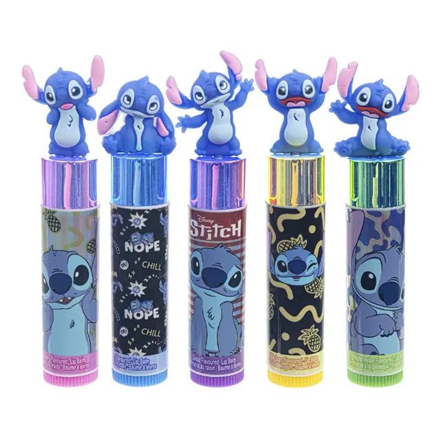 Townley Girl Holographic Lip Gloss With Topper Plant Based Stitch 5 Pack - Colorland Toys