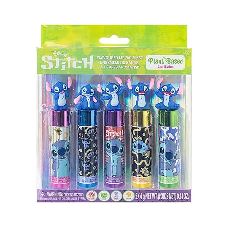 Townley Girl Lip Balm Stitch 5 Pack SI0043GG - Colorland Toys