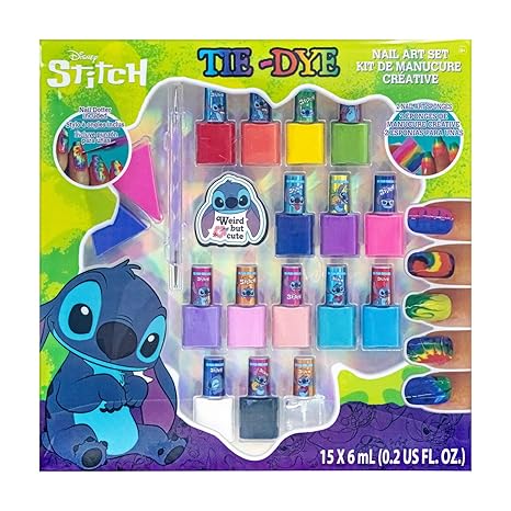 Townley Girl Nail Polish Set With Accessories Stitch 15 Pack SI0046GG - Colorland Toys