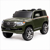 Toyota Land Cruiser 12V Kids Ride-On | Green JJ2022 - Colorland Toys