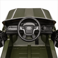 Toyota Land Cruiser 12V Kids Ride-On | Green JJ2022 - Colorland Toys